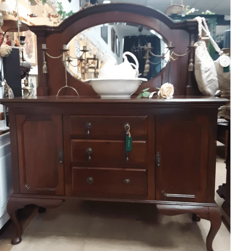 Mahogany Sideboard with mirror